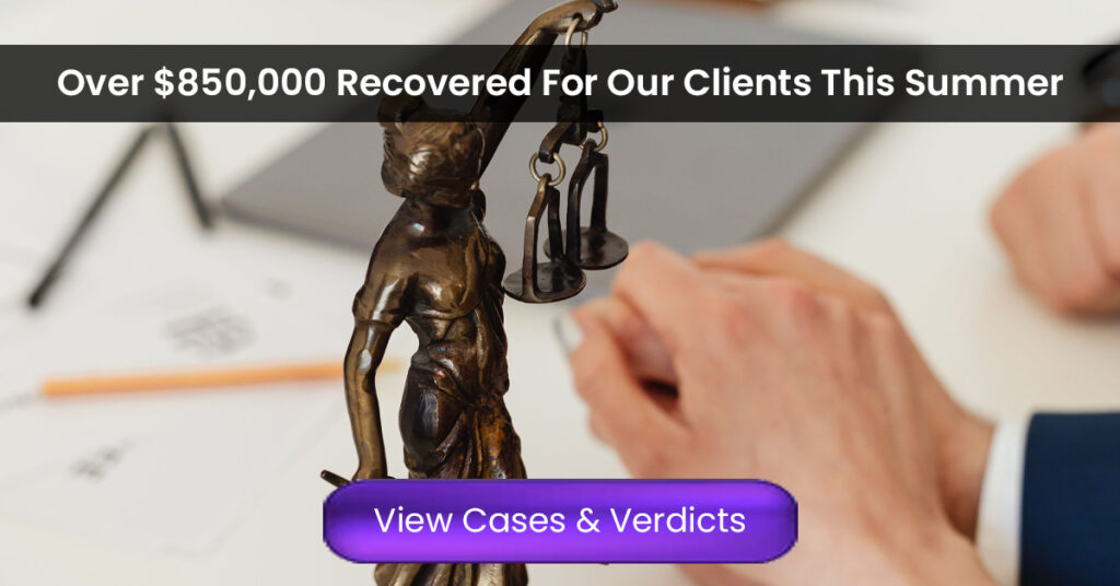 over $850k recovered for our clients this summer